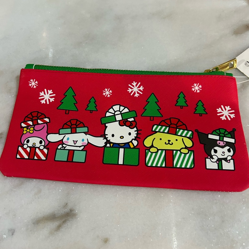 Red Hello Kitty Holiday Pouch